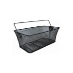 Bagkurv Net Sort Finmasket m/hank