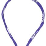 Axa Rigid Kædelås m/kode Lilla - Lås