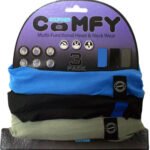 OXC Comfy 3 pak halsedisse Blå - Sort - Grå