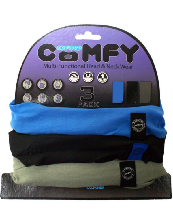 comfy blue black grey 3 pack